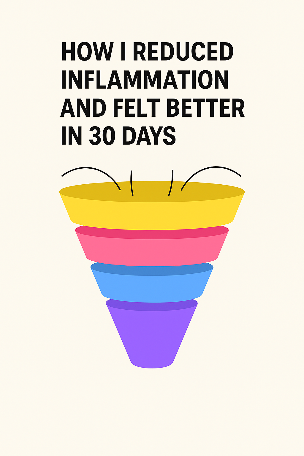How I Reduced Inflammation and Felt Better in 30 Days
