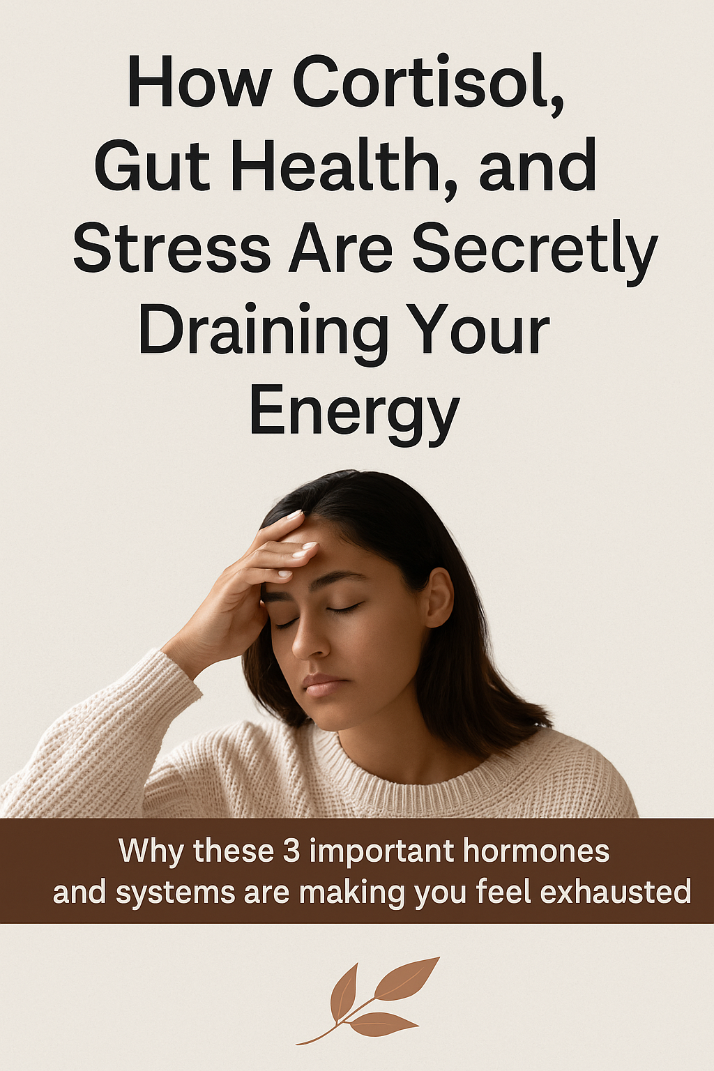 How Cortisol, Gut Health, and Stress Are Secretly Draining Your Energy