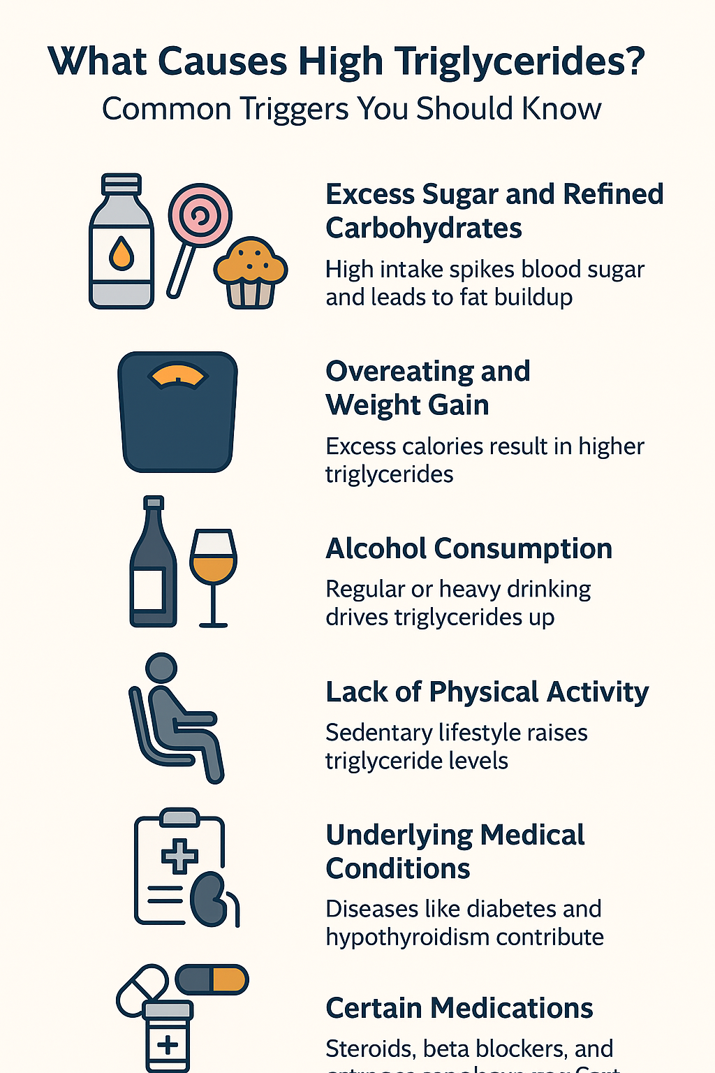 What Causes High Triglycerides? Common Triggers You Should Know