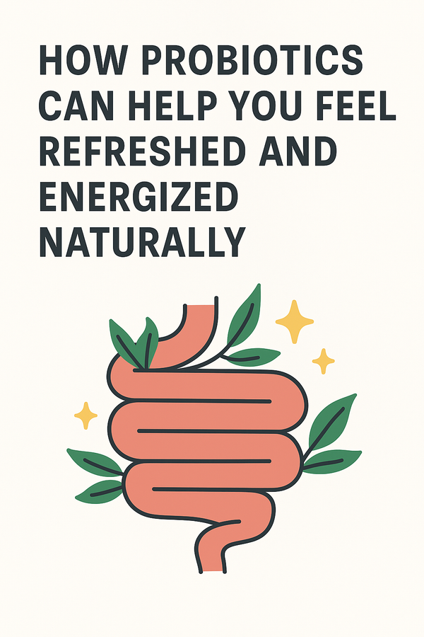 How Probiotics Can Help You Feel Refreshed and Energized Naturally