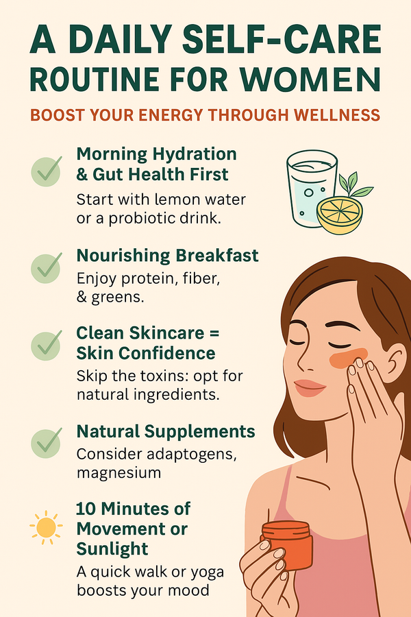 The Daily Ritual: How a Simple Self-Care Routine Can Boost Your Energy and Wellness