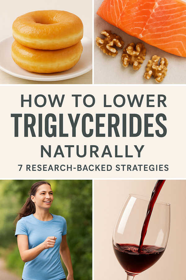 How to Lower Triglycerides Naturally: 7 Research-Backed Strategies