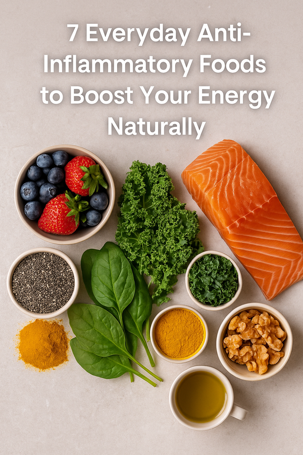 7 Everyday Anti-Inflammatory Foods to Boost Your Energy Naturally